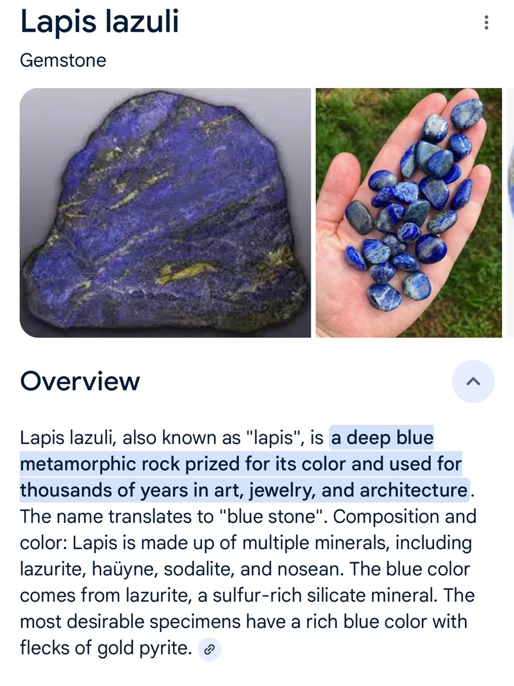 Hand Crafted Lapis Blue Heart Bracelet with Silver Accents - Picture 2 of 5